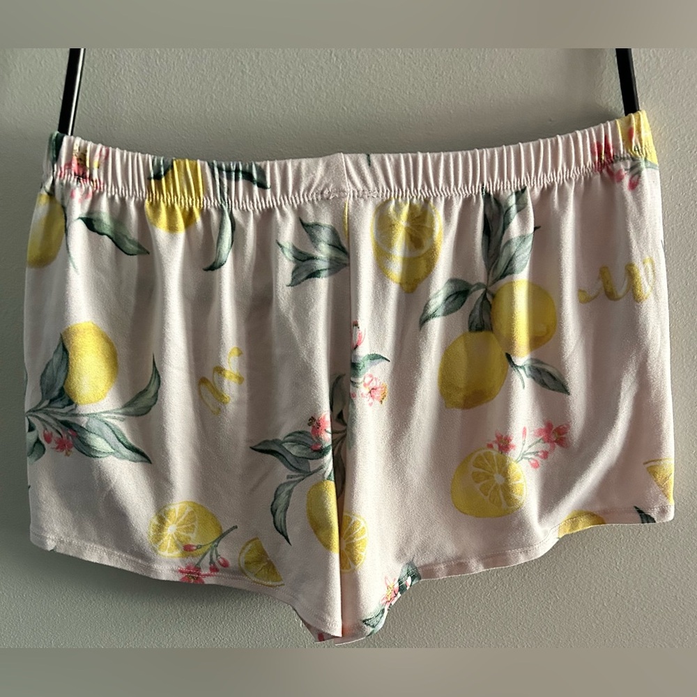 Flora Nikrooz Lemon Print Pajama Shorts - Picture 2 of 2